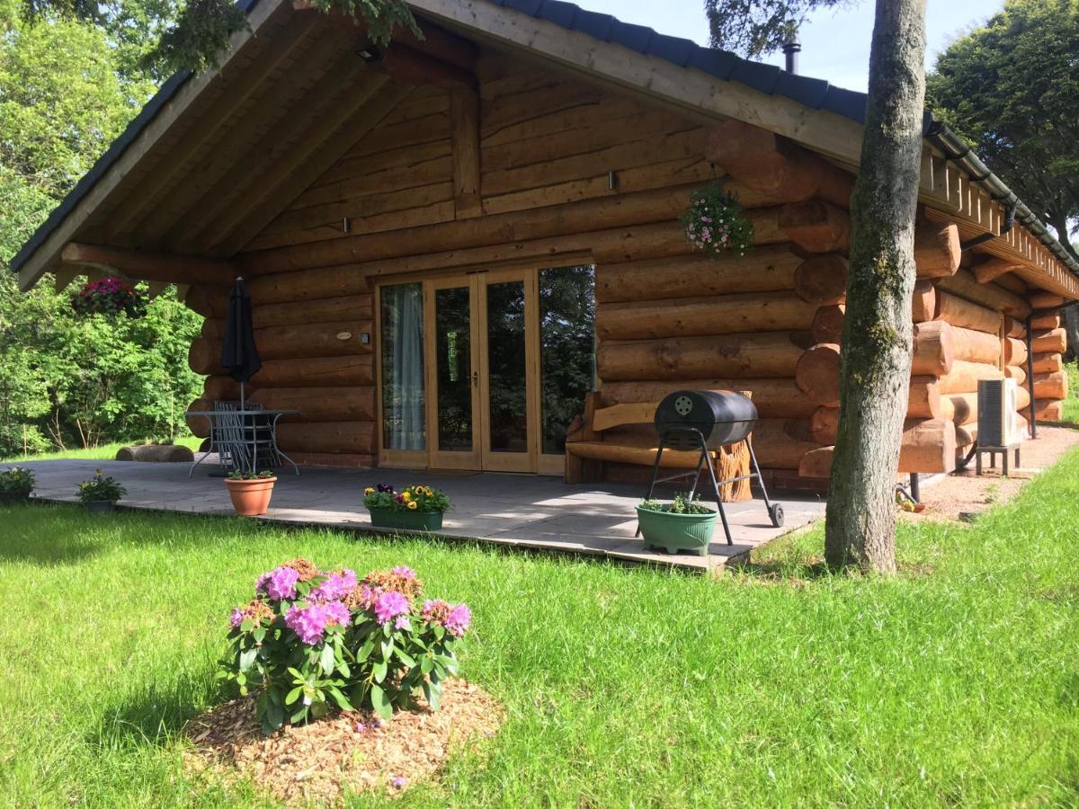 Ewes Water Log Cabins Langholm Esterno foto